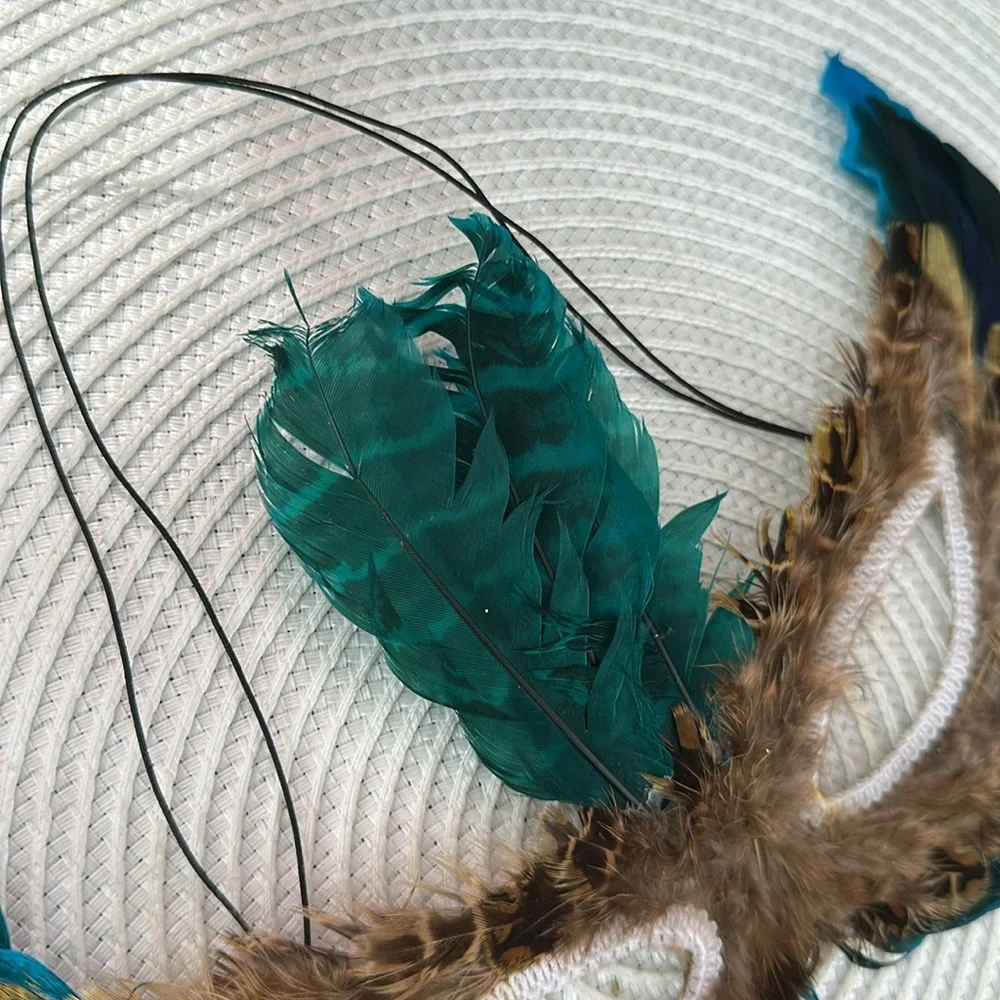 Feathered Masquerade Mask
